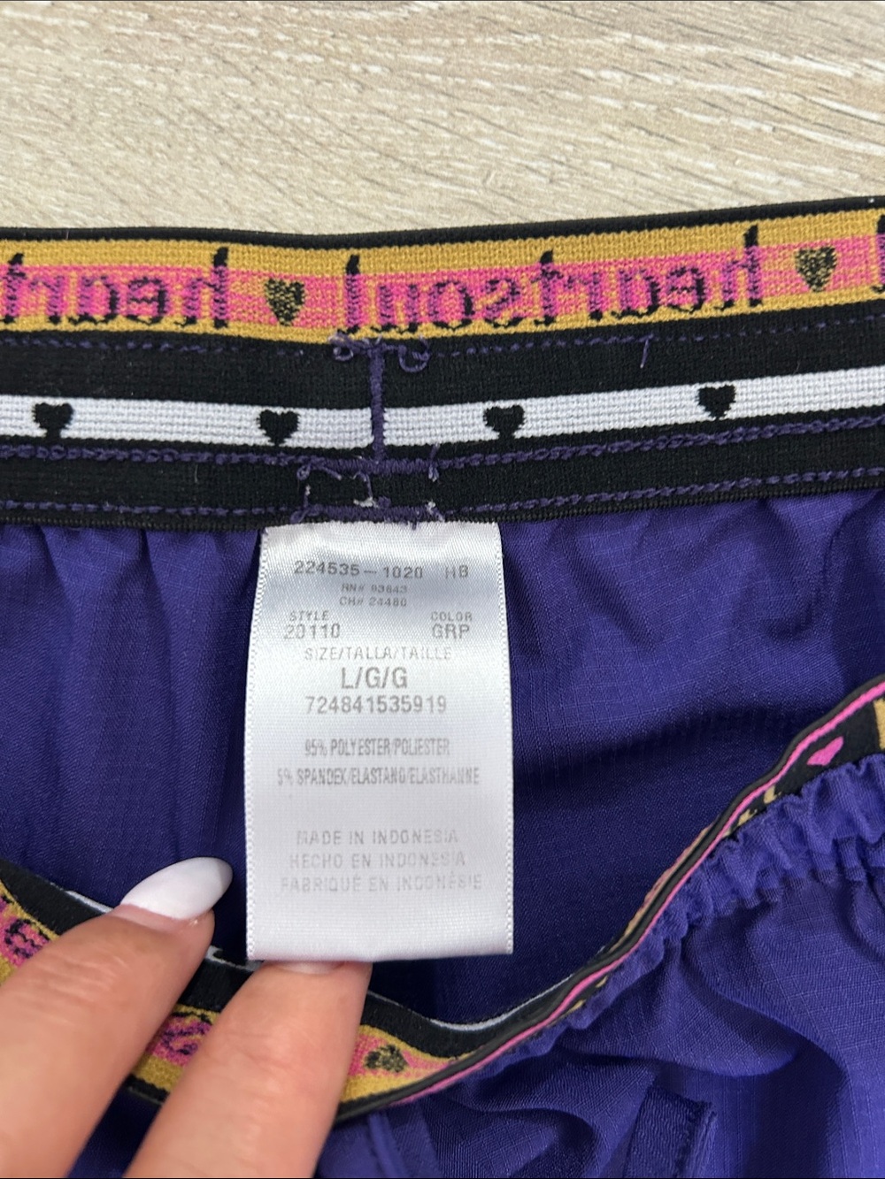 Purple and Light Gray Scrub Pants Bundle Size Large - Picture 4 of 7